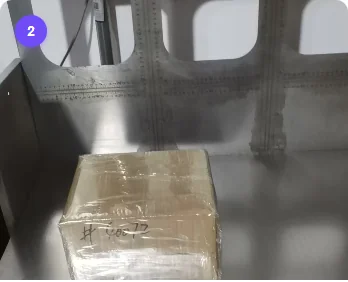 Weigh and seal package