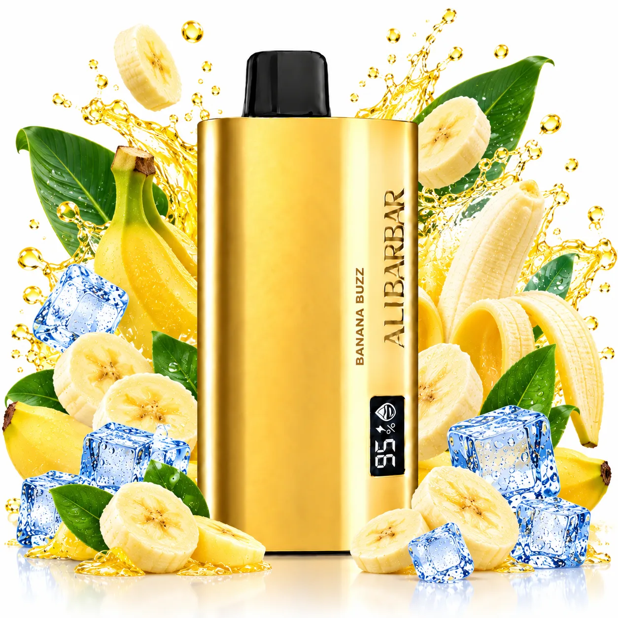 ALIBARBAR TEQ 12000 Puffs –Banana buzz