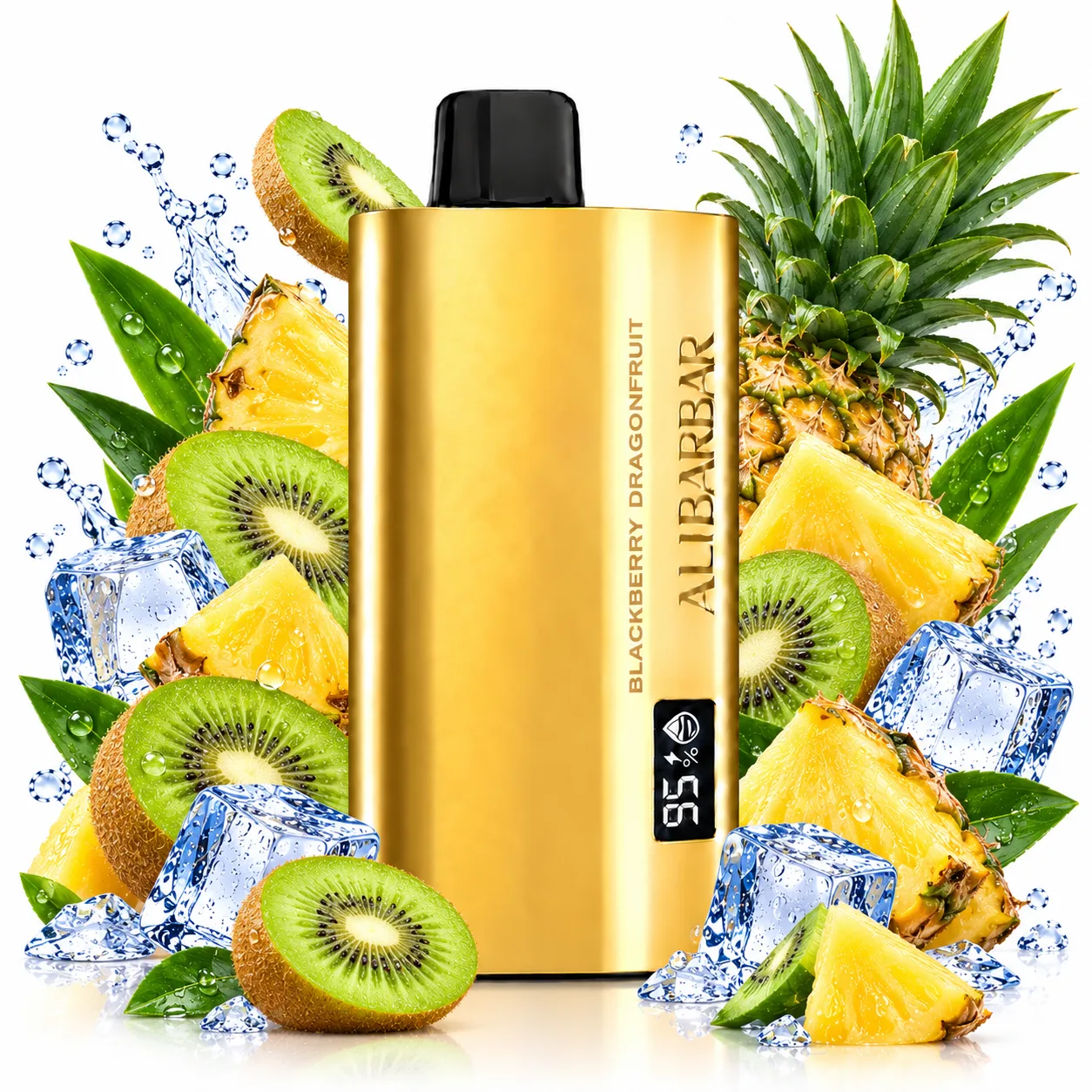 ALIBARBAR TEQ 12000 Puffs –Kiwi pineapple